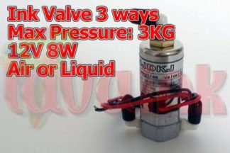 UV Ink Solenoid Valve 12V 3Ways