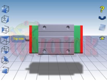 Hiwin HGW15CAEZ0C Block Top View