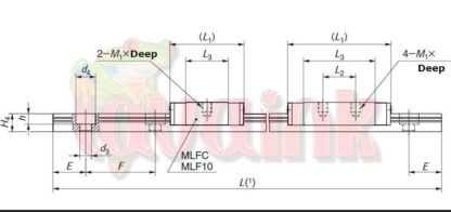 IKO MLFC-30 Bearing Block - Image 3