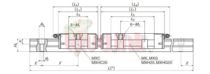 IKO MXL 25 Bearing Block - Image 4